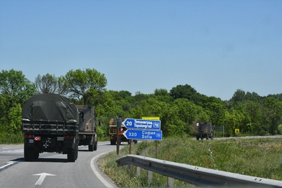 Steadfast Defender 21  NATO Tatbikatı İçin Romanya’ya İntikâl Eden Birliklerimiz Bulgaristan’a Ulaştı 